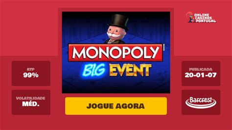 Monopoly Big Event Slot Grátis